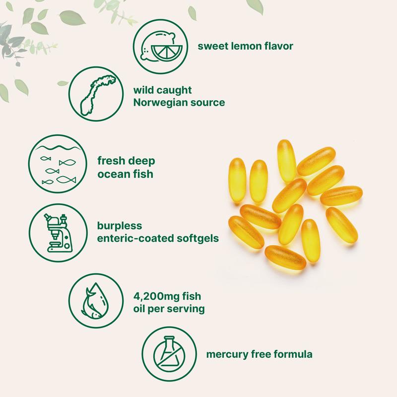 Omega-3 Fish Oil + EPA & DHA Complex