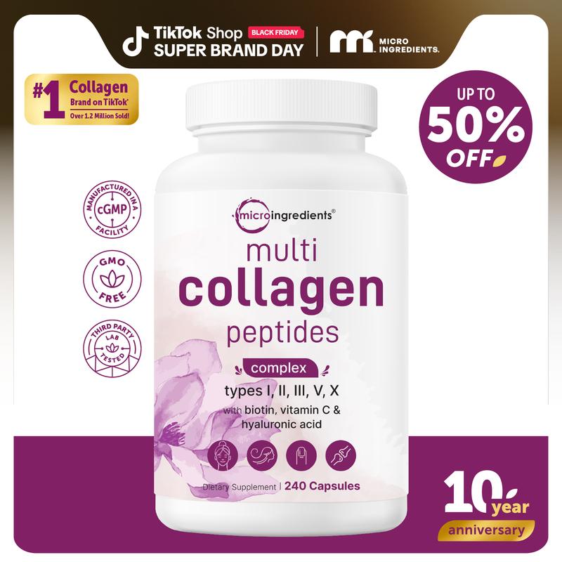 Multi-Collagen Peptides + Biotin & Hyaluronic Acid