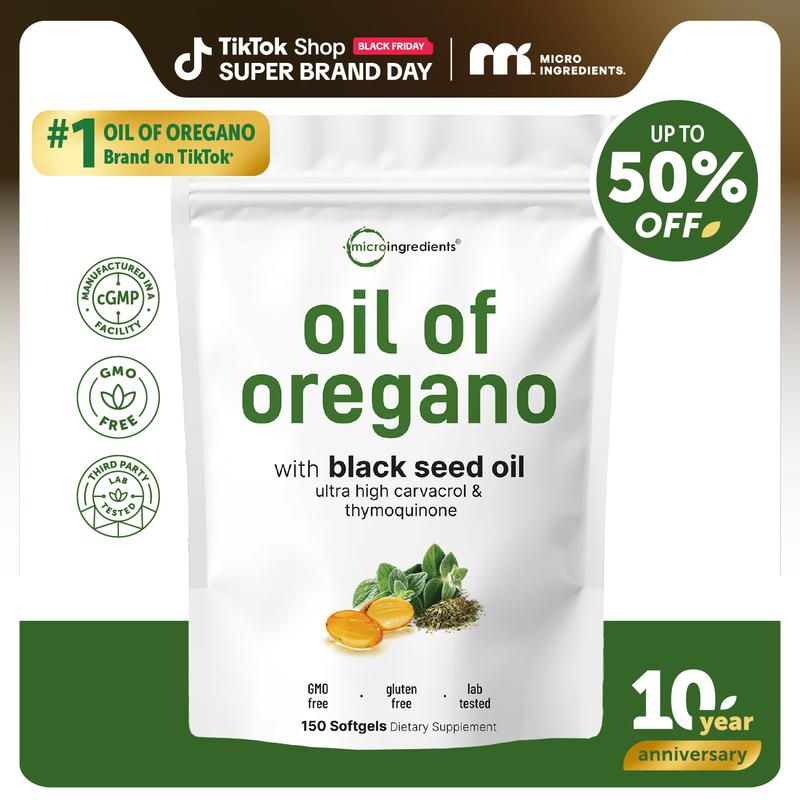 Oil of Oregano | + Black Seed Oil