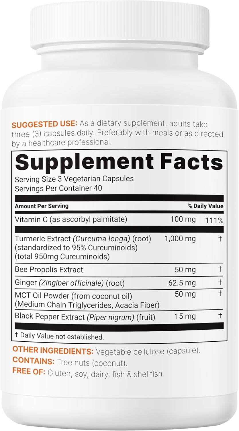 Turmeric Curcumin | 95% Curcuminoids