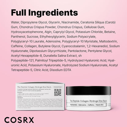 Peptides Collagen Hydrogel Eye Patches™