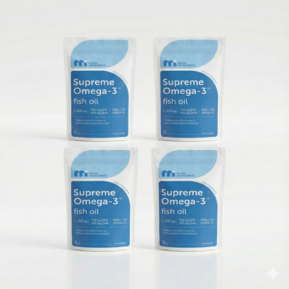 Cápsulas blandas de aceite de pescado Omega-3 Supreme™